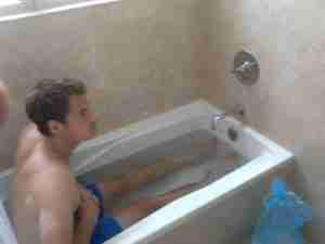 Andy Murray Ice Bath